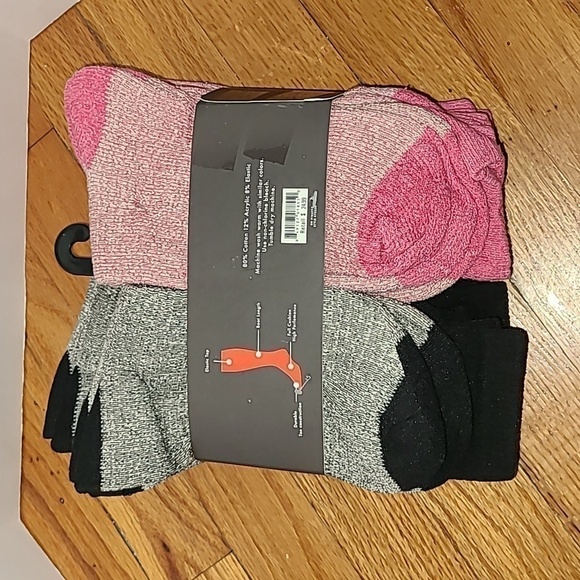 Womens Rockwell Ladies Cotton Blend Boot Socks 10. S - Picture 2 of 2